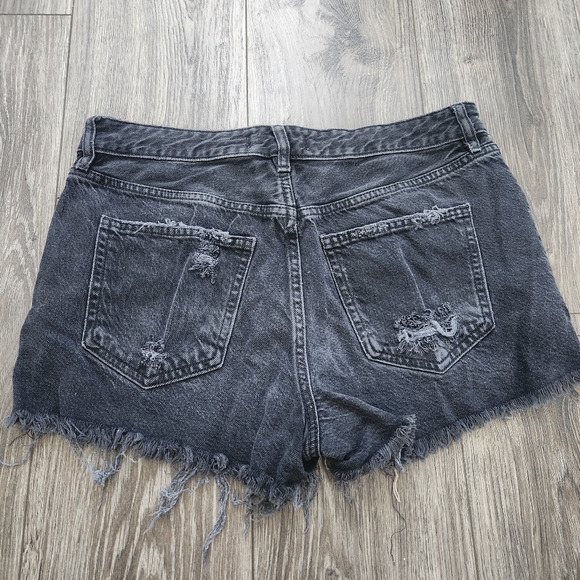Free People Good Times Shorts Washed Black - Picture 4 of 10